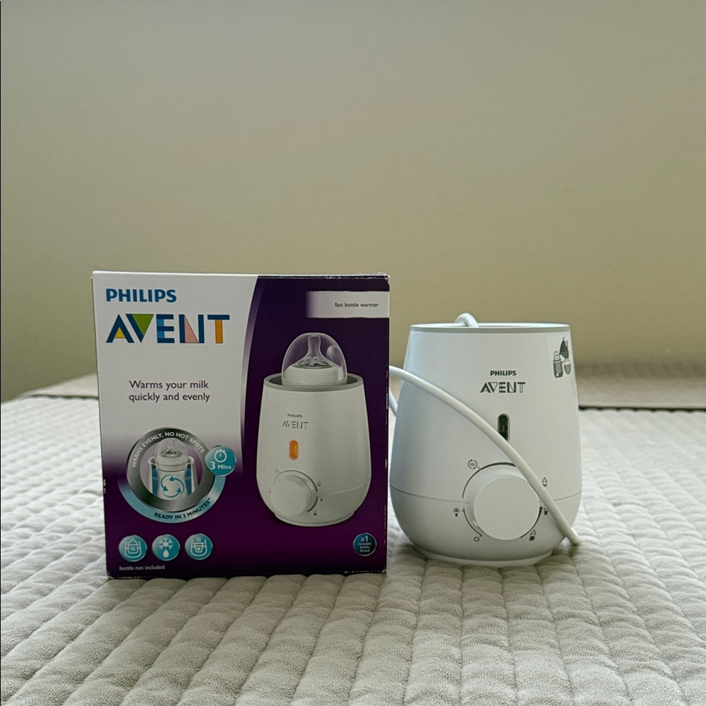 Philips Avent White Bottle Warmer